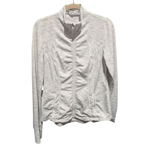 90 DEGREES BY REFLEX Missy Full Zip Fitted Athletic Jacket Size Medium - Picture 2 of 3